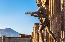 Pompeii, Herculaneum, and Vesuvius From Naples