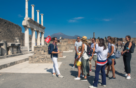 Pompeii & Mt. Vesuvius from Naples